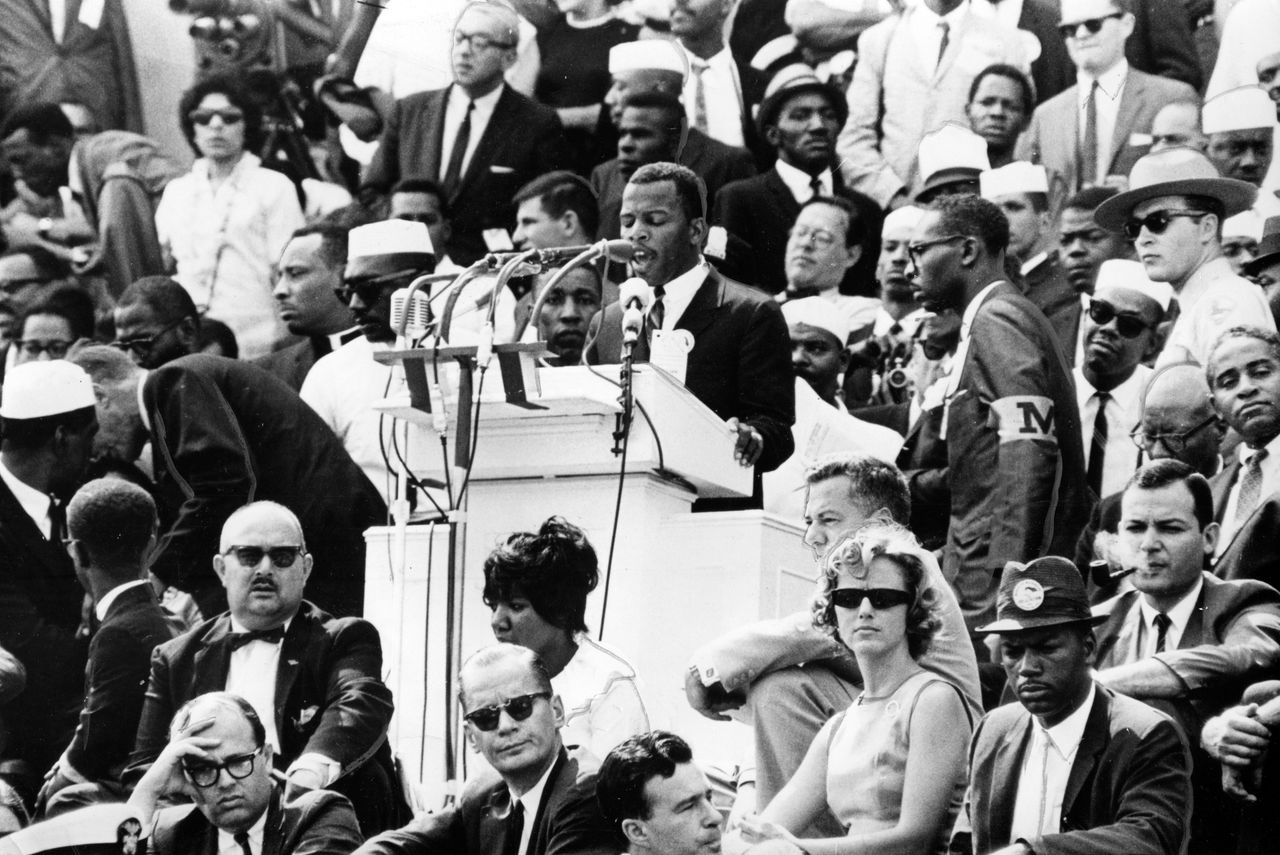 The late Rep. John Lewis (D-Ga.), who passed away on July 17, 2020, was the last living speaker at the 1963 March on Washington.