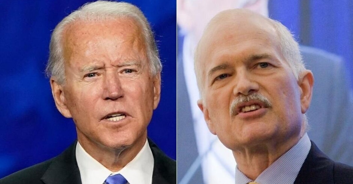 Joe Biden S Dnc Speech Sounded A Lot Like A Jack Layton Quote Huffpost Canada