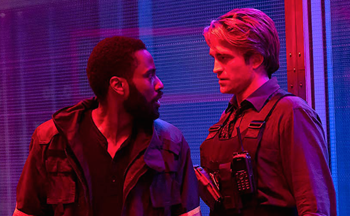 John David Washington and Robert Pattinson in "Tenet."