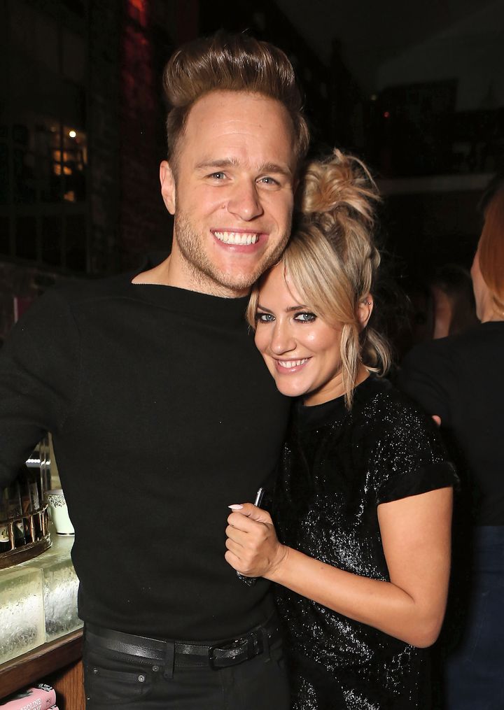 Olly Murs and Caroline Flack