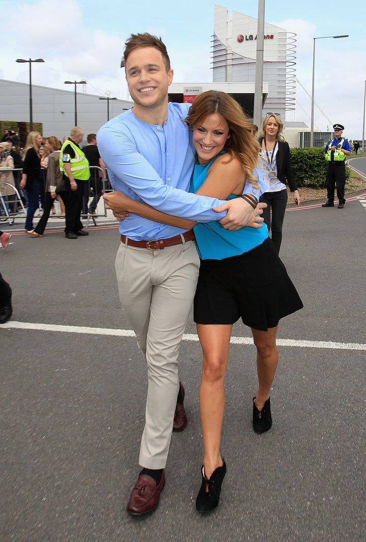 Olly and Caroline were first paired together in 2011