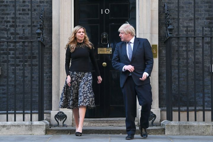 Boris Johnson and his partner Carrie Symonds were on holiday in a remote part of Scotland.