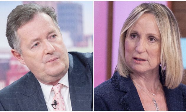 Piers Morgan and Carol McGiffin