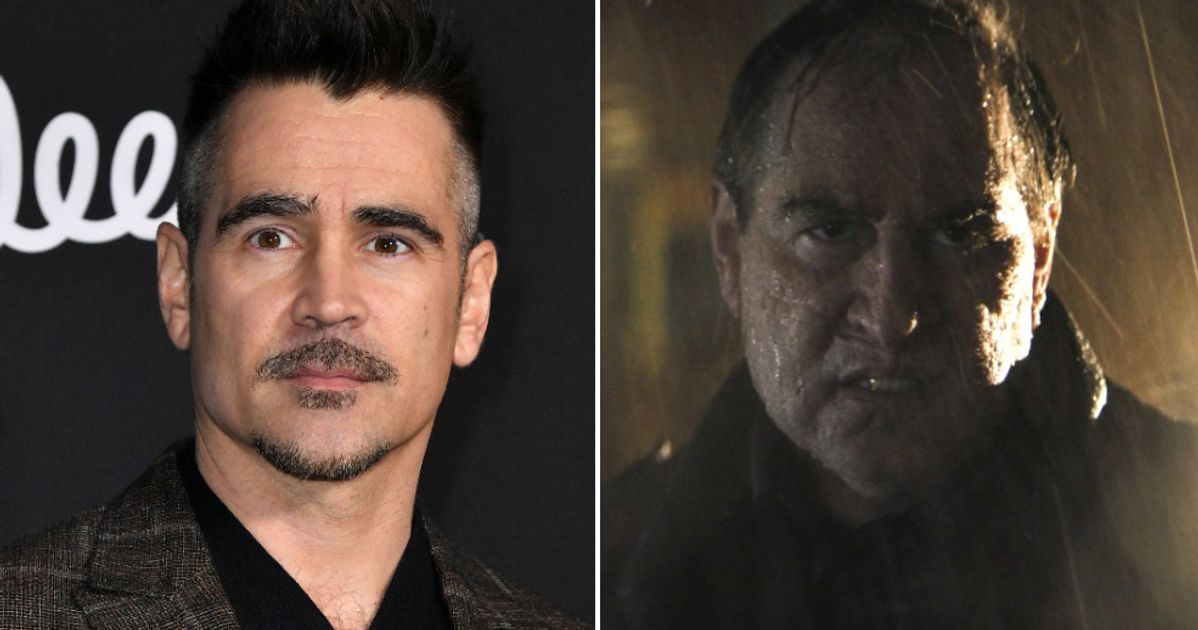 Colin Farrell's Transformation In The Batman Trailer Is Nothing Short