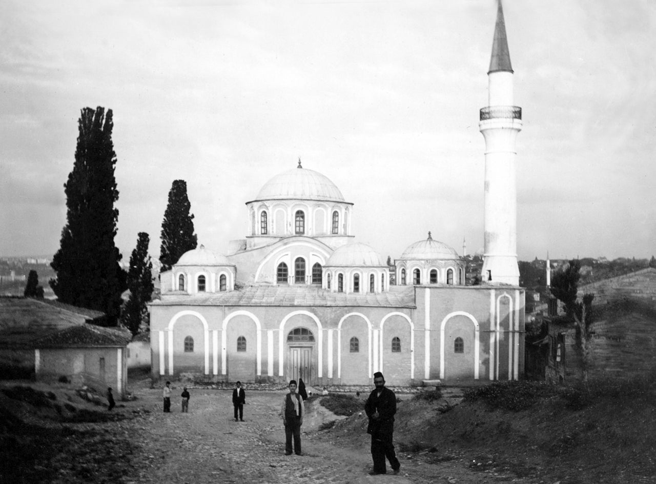  H Μονή της Χώρας το 1903. (Photo by APIC/Getty Images)