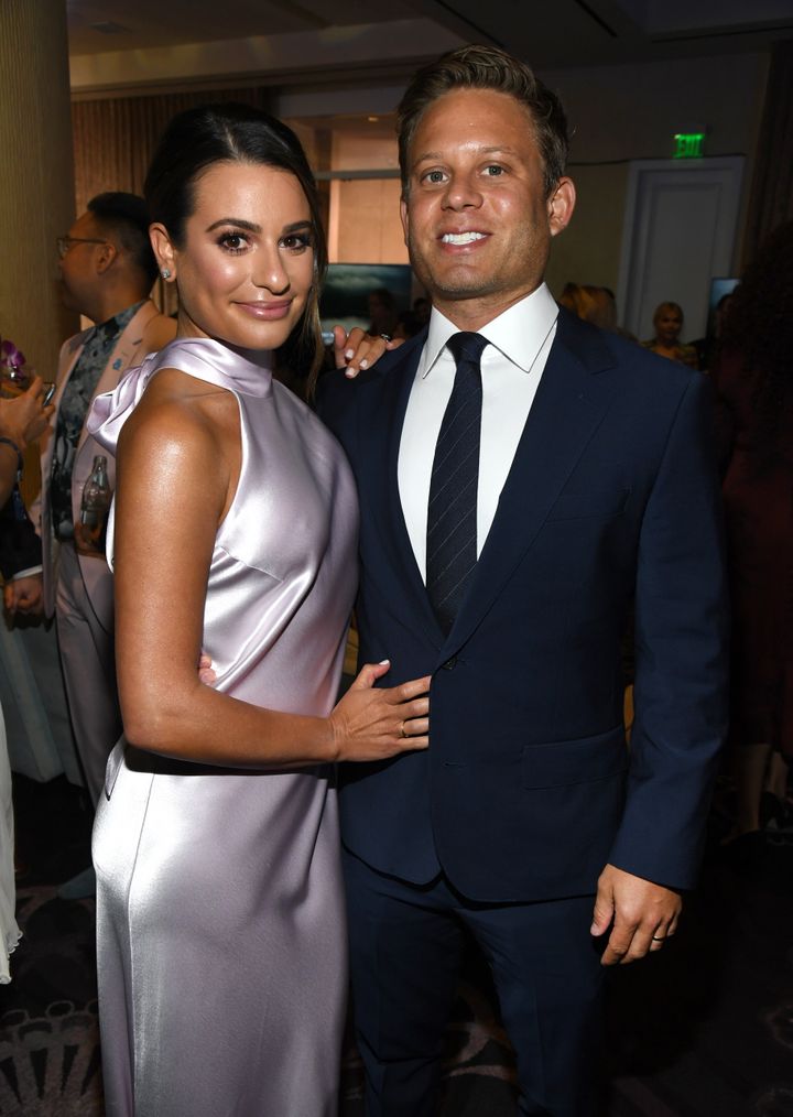 Lea and Zandy pictured at an event last year