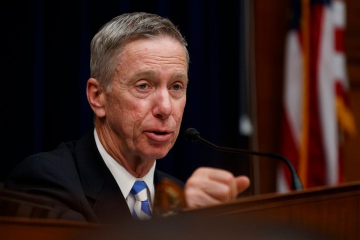 Rep. Stephen Lynch, (D-Mass.), seen here speaking during a hearing on election security, is facing a primary challenge from progressive doctor Robbie Goldstein.