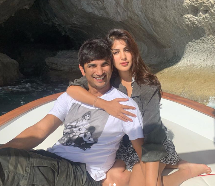 Sushant Singh Rajput and Rhea Chakraborty