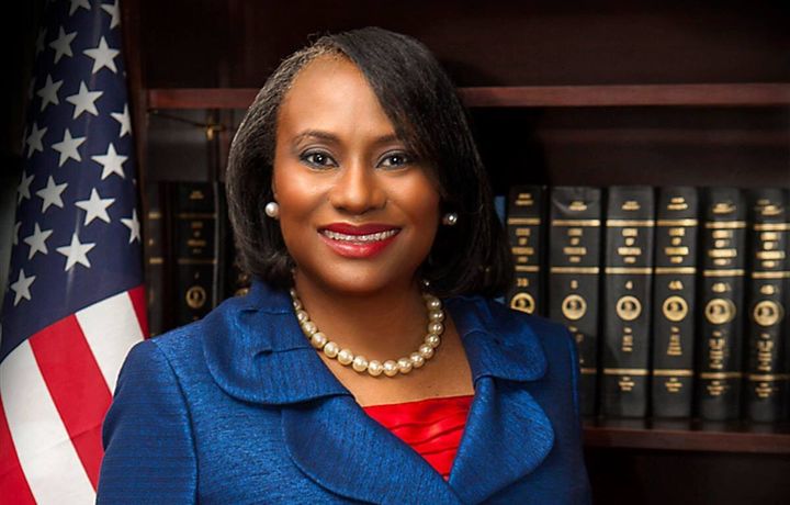 Portsmouth Vice Mayor Lisa Lucas-Burke, seen in a 2016 campaign photo.