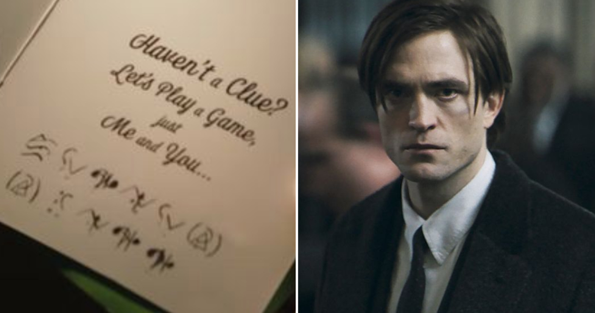 The Batman Trailer: Fans Already Solved The Riddler's Cryptic Puzzle In ...