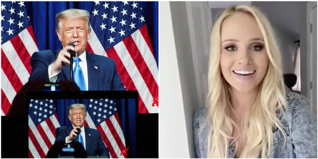 L-R: Donald Trump, Tomi