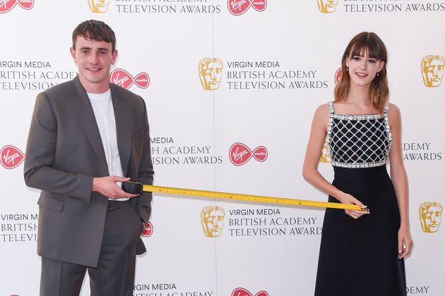 Paul Mescal and Daisy Edgar-Jones at the TV Baftas earlier this year