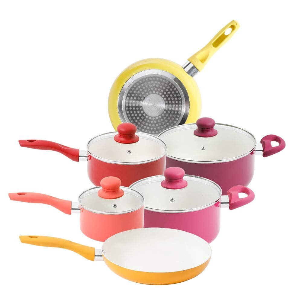 cute pots and pans set