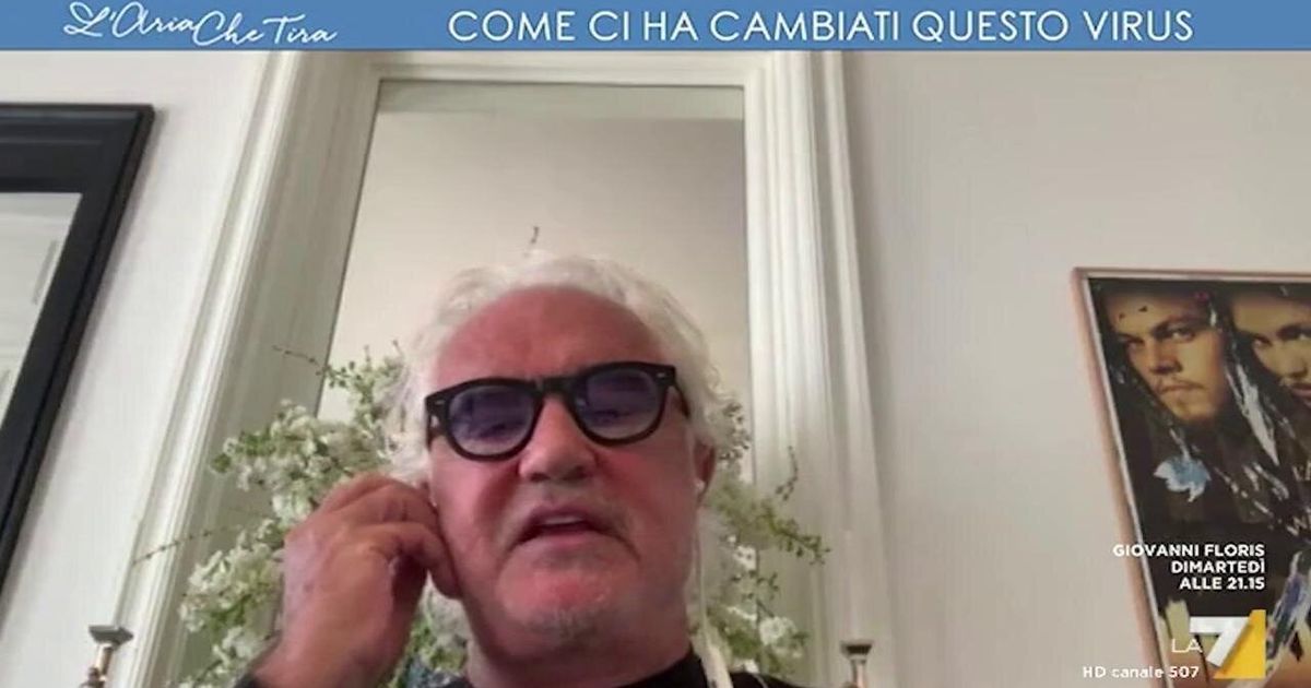 Quando Briatore a marzo diceva: "Il professor Zangrillo mi ...