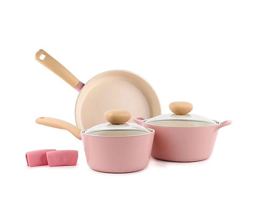 cute pots and pans set