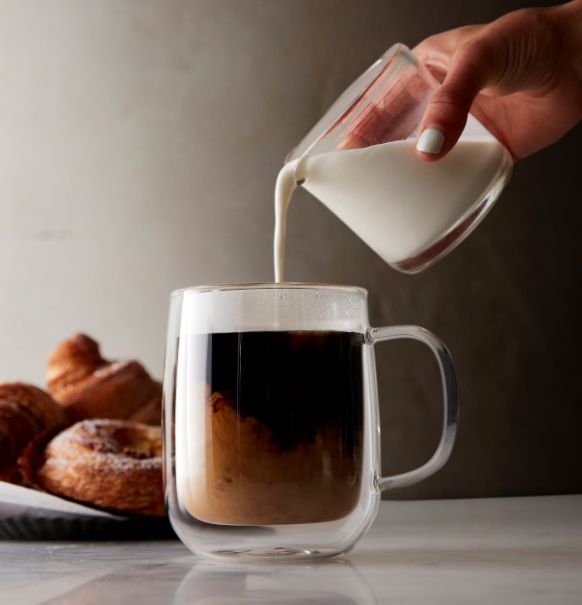 Best Clear Glass Coffee Mugs From , CB2, and Anthropologie