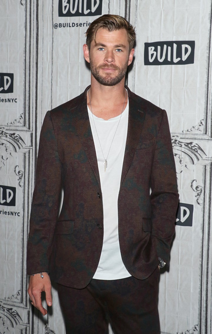 Actor Chris Hemsworth attends the Build Series to discuss "Men in Black: International" at Build Studio on June 13, 2019 in New York City.