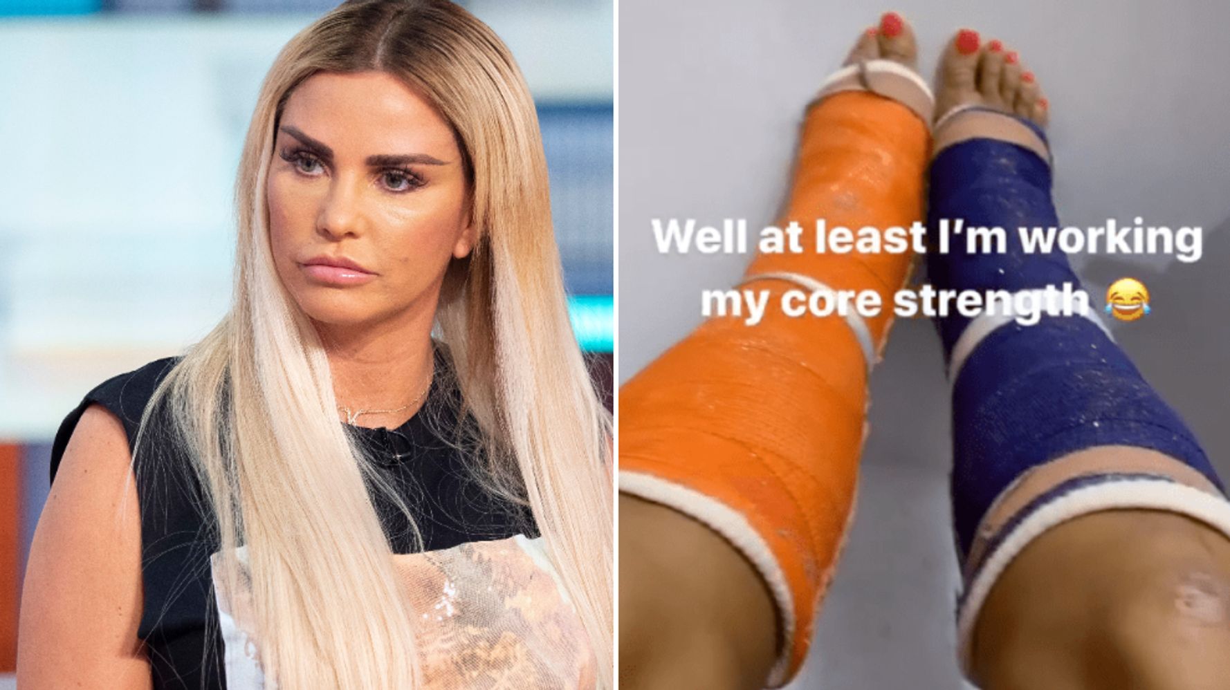 Katie Price Gets Real About The Struggles Of Having A Bath After Breaking  Her Feet | HuffPost UK Entertainment