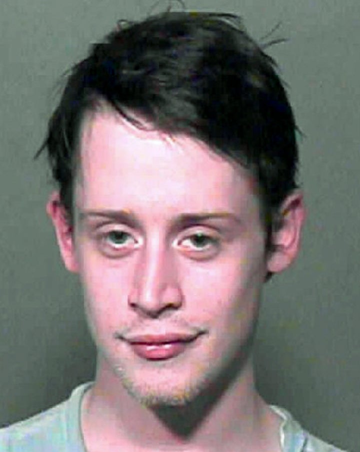 Macaulay Culkin detenido en Estados Unidos en 2004.