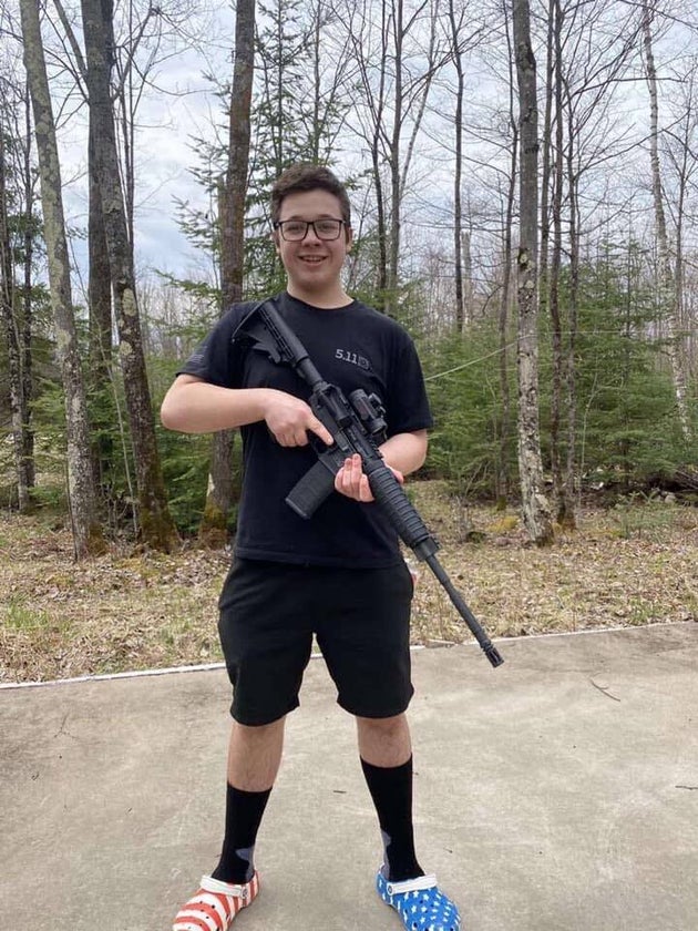 Kyle Rittenhouse, 17, is accused of killing two people and injuring another during an anti-racism demonstration...