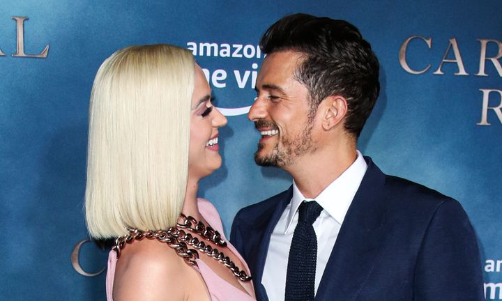 Singer Katy Perry and actor Orlando Bloom said they are “floating with love and wonder” following the birth of their first child together. 