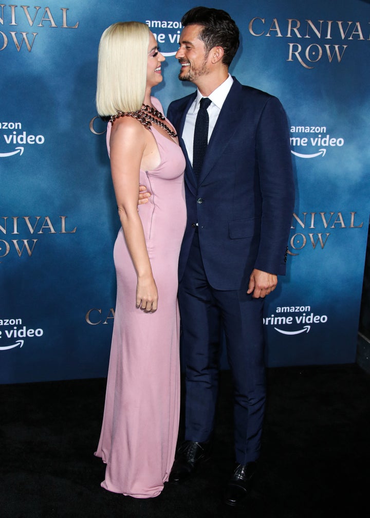 Katy Perry and Orlando Bloom