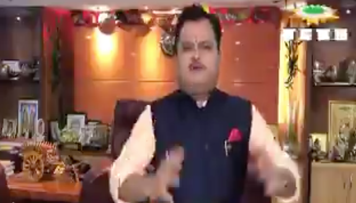 Suresh Chavhanke on Sudarshan News