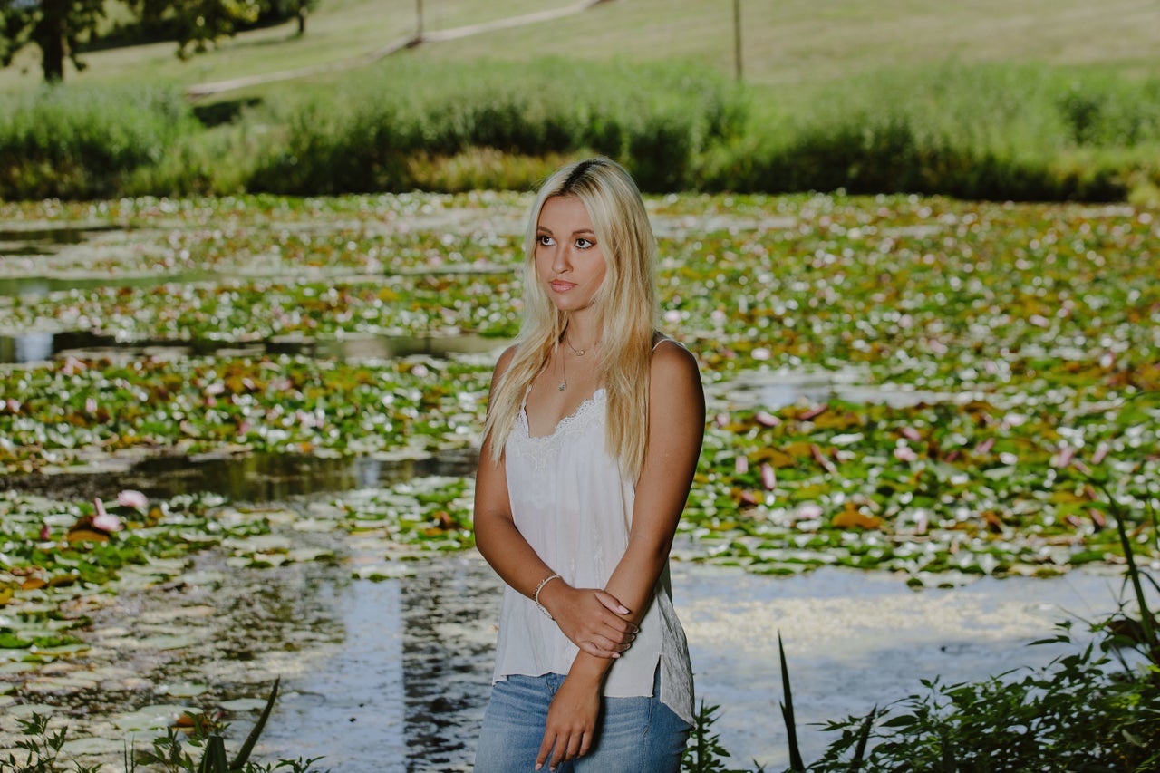 Ellie Green on the campus of the University of Kansas in Lawrence. She is still looking for answers in the disappearance of her mother.