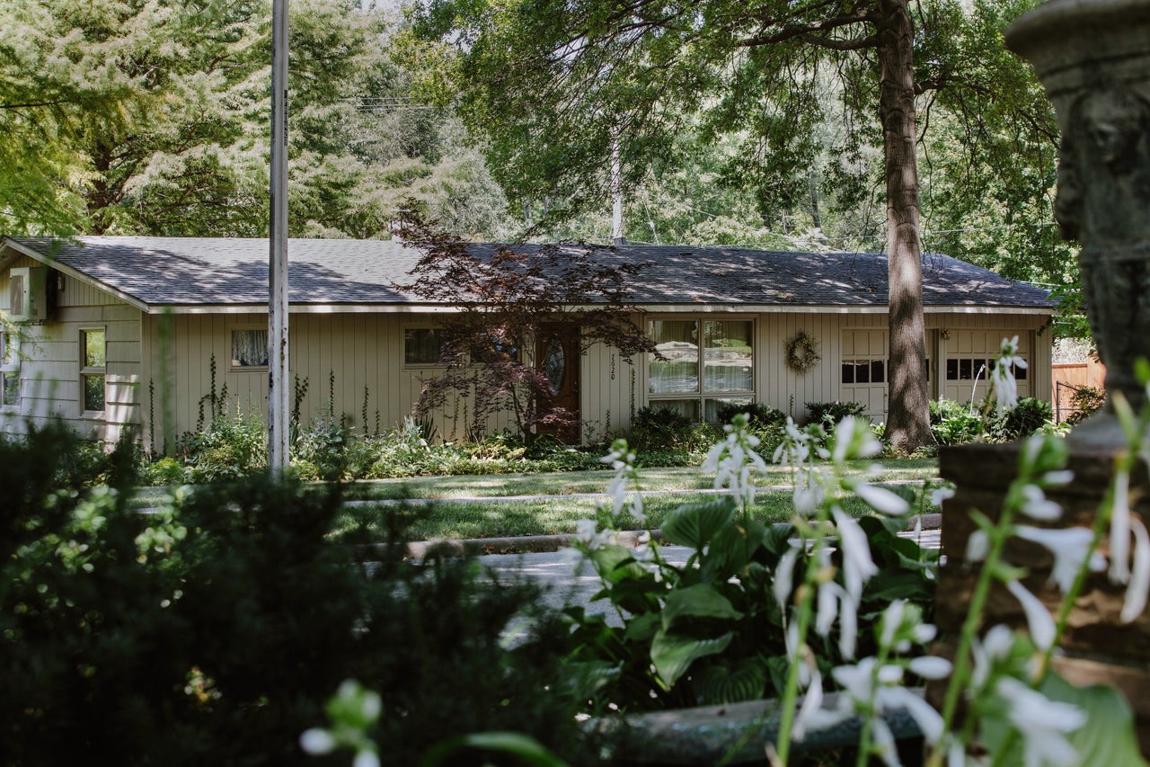 Ellie's childhood home in Prairie Village, Kansas. Her father, Geoff, still lives there.
