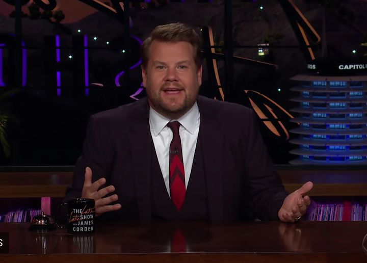 James Corden on The Late, Late Show