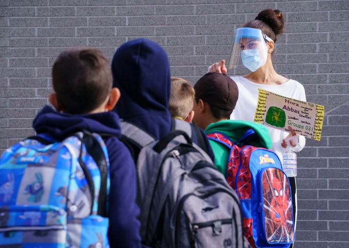 C'était le retour en classe pour des milliers d'écoliers, jeudi.