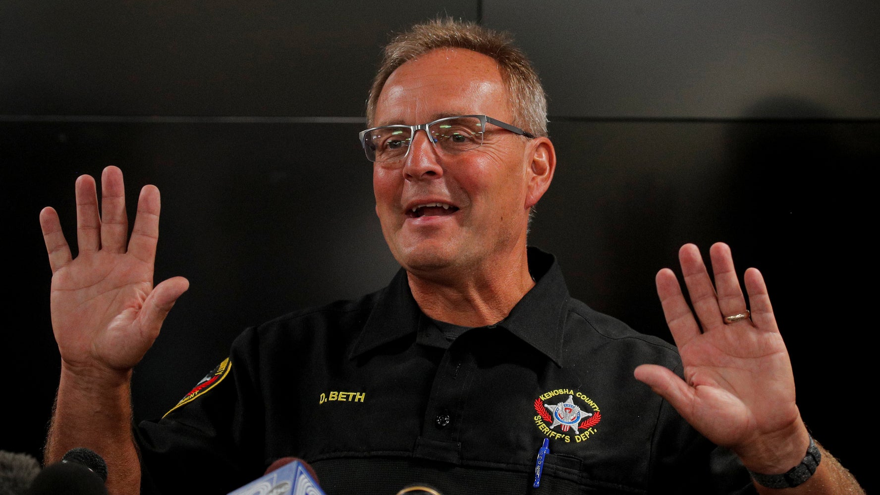 Kenosha Sheriff Night When 2 Protesters Were Killed 'Wasn't Too Bad