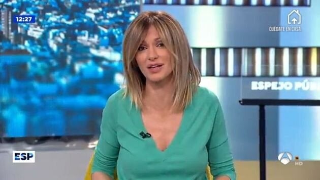 Susanna Griso al frente de 'Espejo Público'.