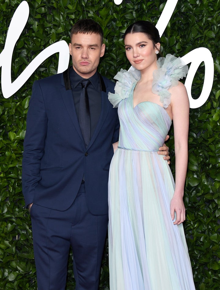 Liam Payne and Maya Henry at the Fashion Awards last year