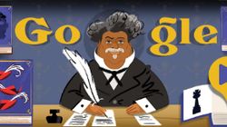 Google illustre (pour une fois) Alexandre Dumas sous les traits d’un homme