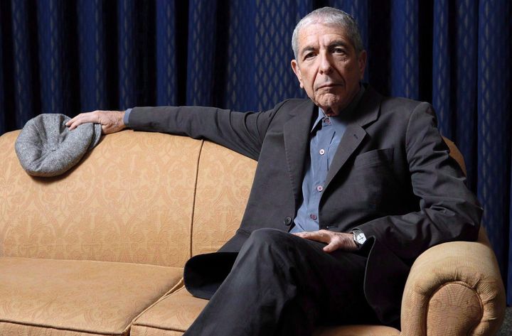 Leonard Cohen sits for a portrait in Toronto on February 4, 2006. 