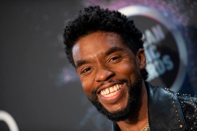 Chadwick Boseman last year.