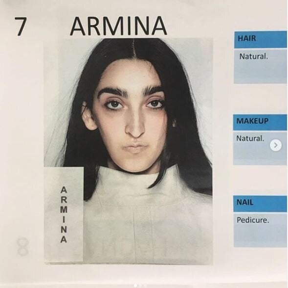 Armina in un post su Instagram