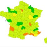 Notre carte de France évolutive pour suivre l'épidémie de