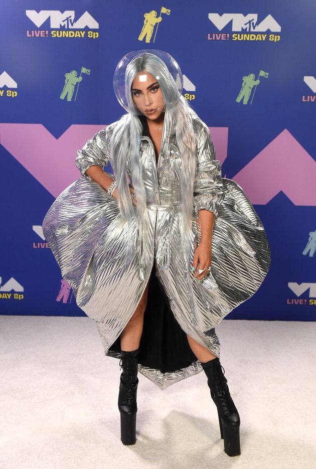 Lady Gaga hits the 2020 MTV Video Music Awards red carpet on Sunday. 