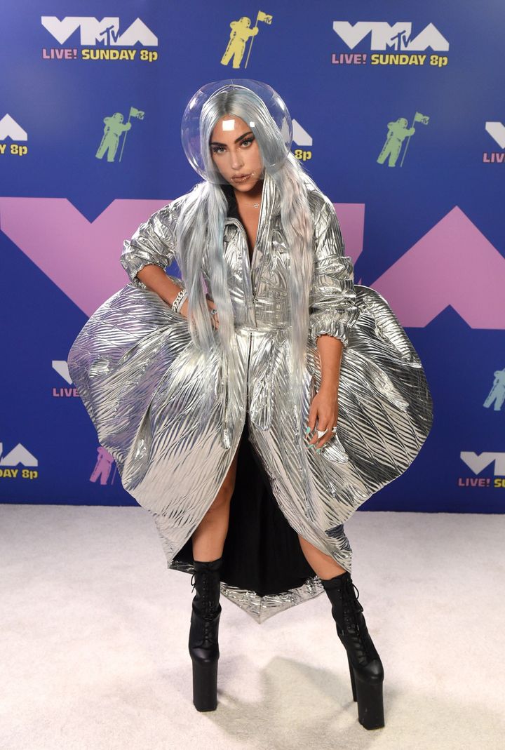 Lady Gaga hits the 2020 MTV Video Music Awards red carpet on Sunday. 