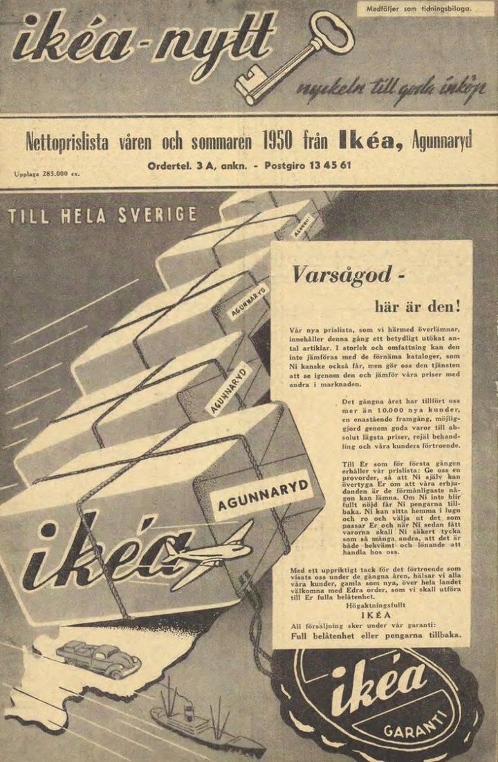 Primer catálogo Ikea