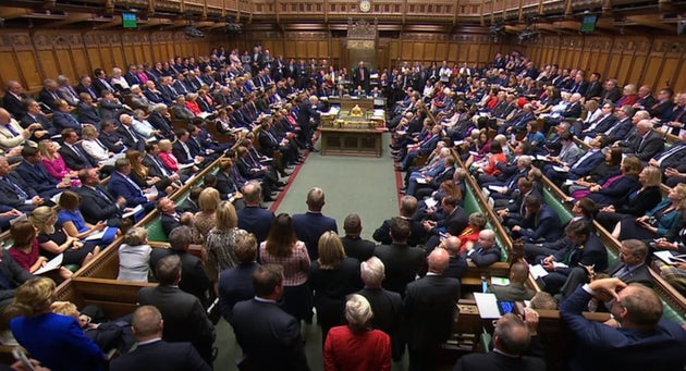 Members of parliament during a pre-Covid prime minister's questions.