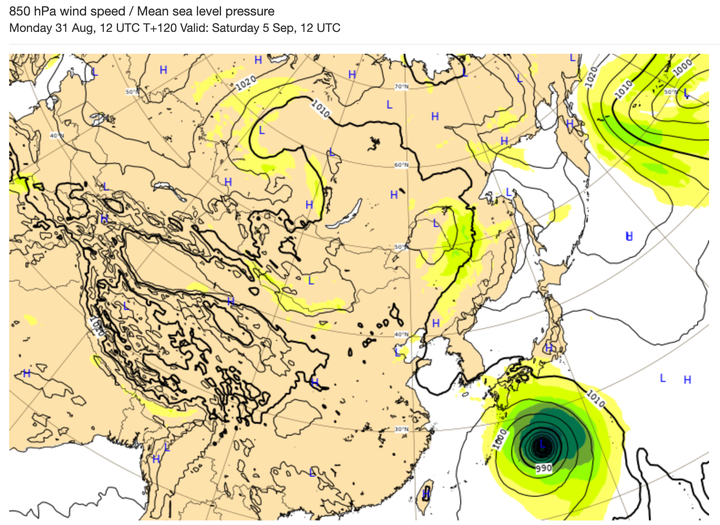 ヨーロッパ 台風 情報 ecmwf