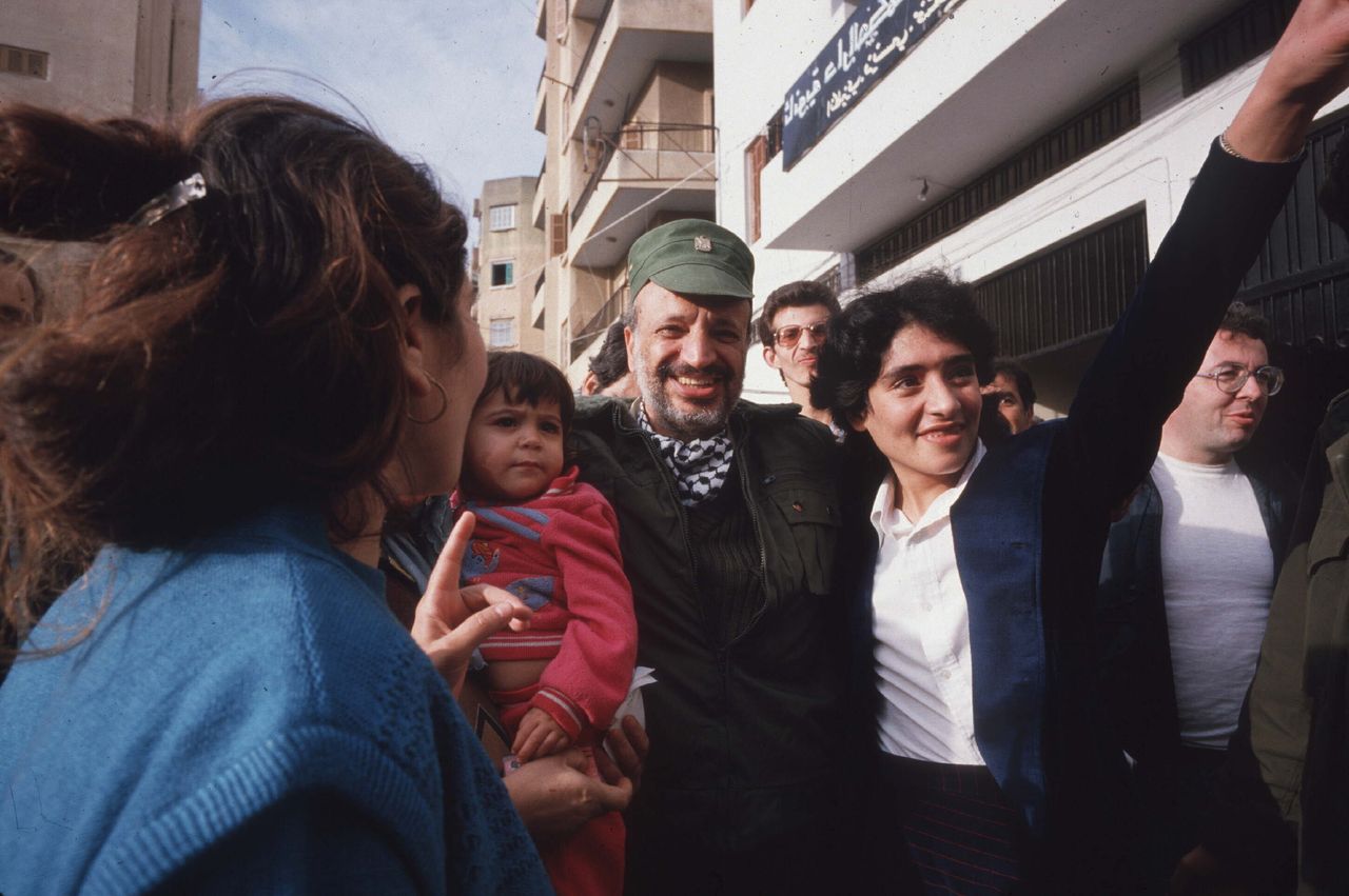 Ο Γιάσερ Αραφάτ στον Λίβανο 1983 (Photo by Francoise De Mulder/Roger Viollet via Getty Images)