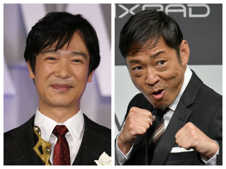 堺雅人さん（左）と香川照之さん（右）。ドラマでは天敵同士の2人だが…