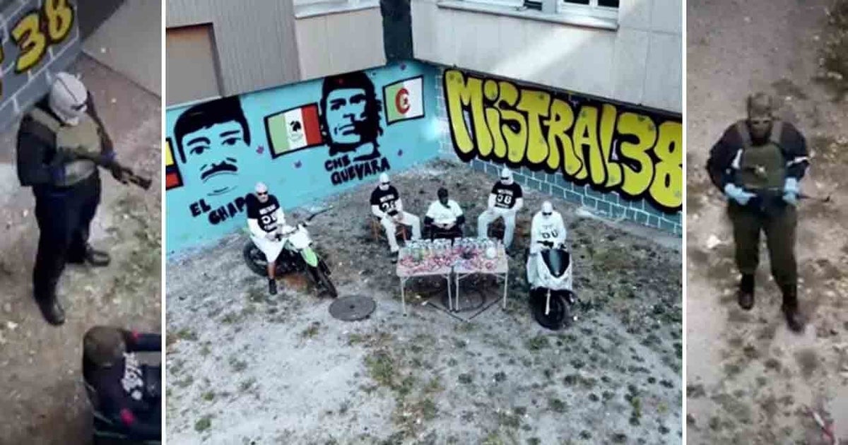 Grenoble Les Images De Dealers Sur Armes Destinees A Un Clip De Rap Le Huffpost