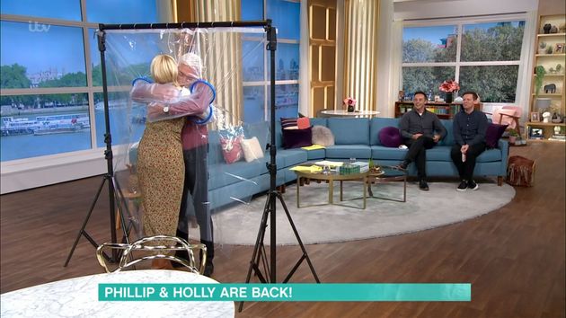 Holly Willoughby and Phillip Schofield