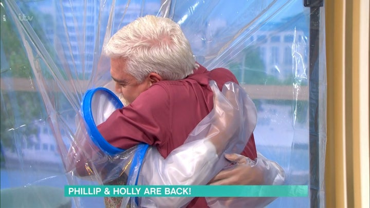 Holly Willoughby and Phillip Schofield