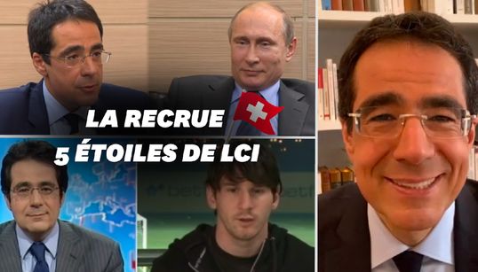 Darius Rochebin, la recrue vedette de LCI qui a interviewé les plus